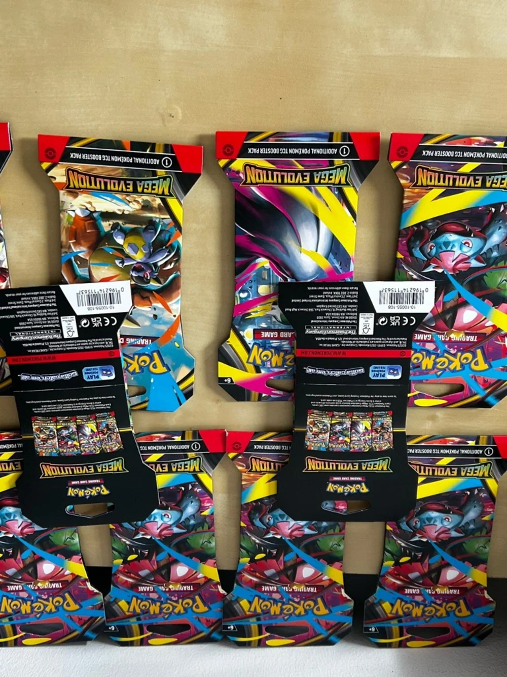10 Pokémon Mega Evolution Booster‎ Packs - Multicolor - Picture 3 of 5